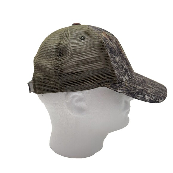 Wyoming Cowboys Mossy Oak Camo Hat Mesh Olive Green Adjustable Captivating HG - Picture 5 of 10
